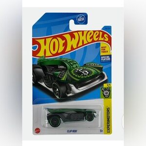 NIB - HOT WHEELS - Track Stars Limited Edition EXPERIMOTORS Diecast Car CLIP ROD